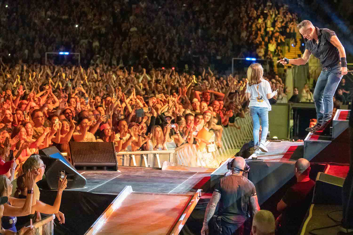 Bruce Springsteen & E Street Band at Estadi Olímpic, Barcelona, Spain on April 28, 2023.
