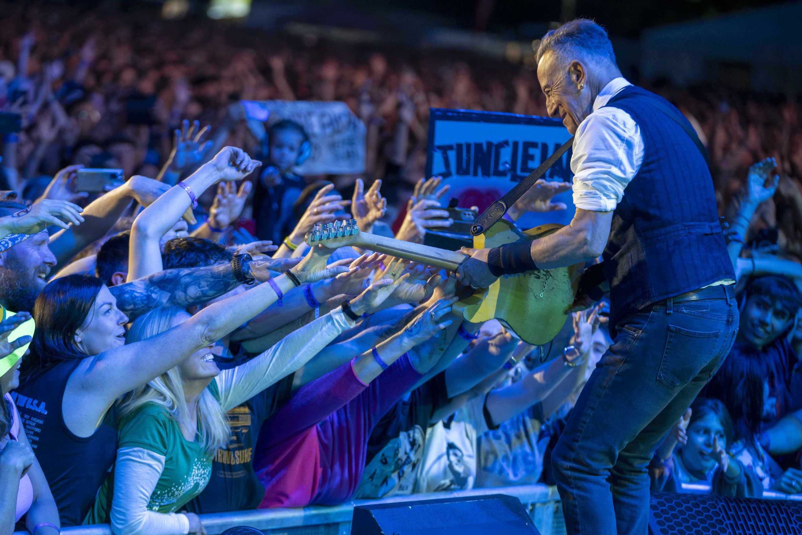 Bruce Springsteen & E Street Band at Boucher Road, Belfast, Northern Ireland on May 9, 2024.