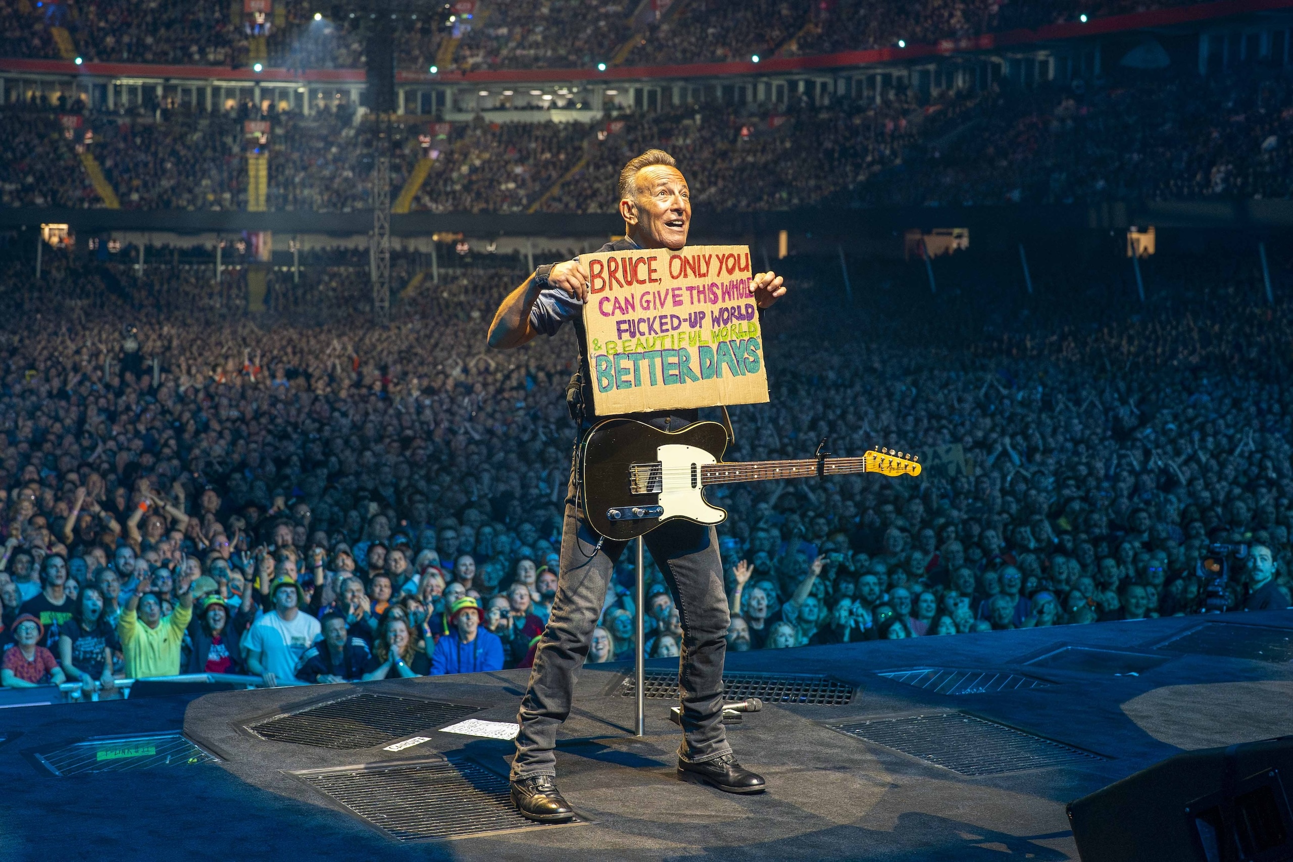 Bruce Springsteen & E Street Band at Principality Stadium, Cardiff, Wales on May 5, 2024.