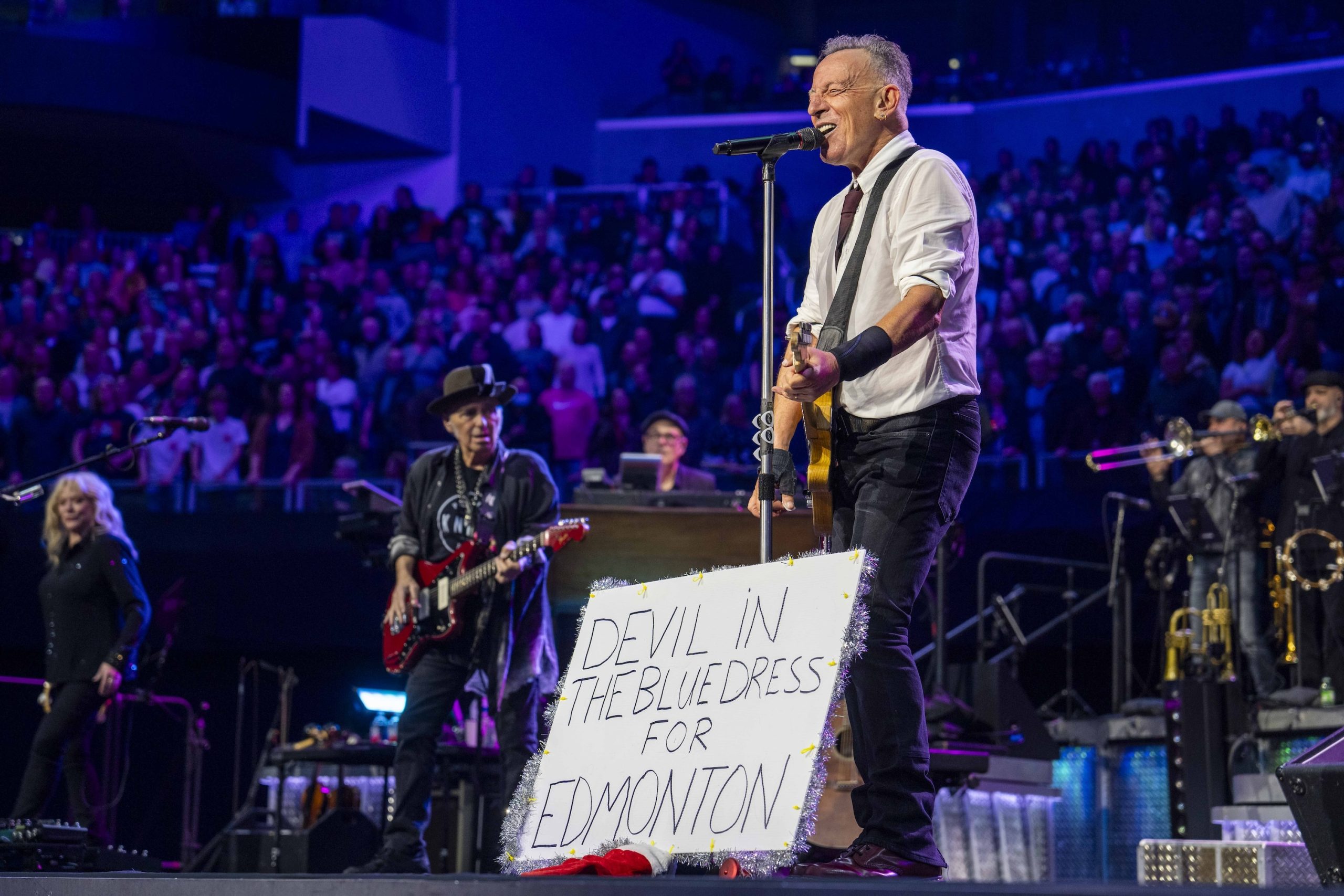 Bruce Springsteen & E Street Band at Rogers Place, Edmonton, AB on November 19, 2024.