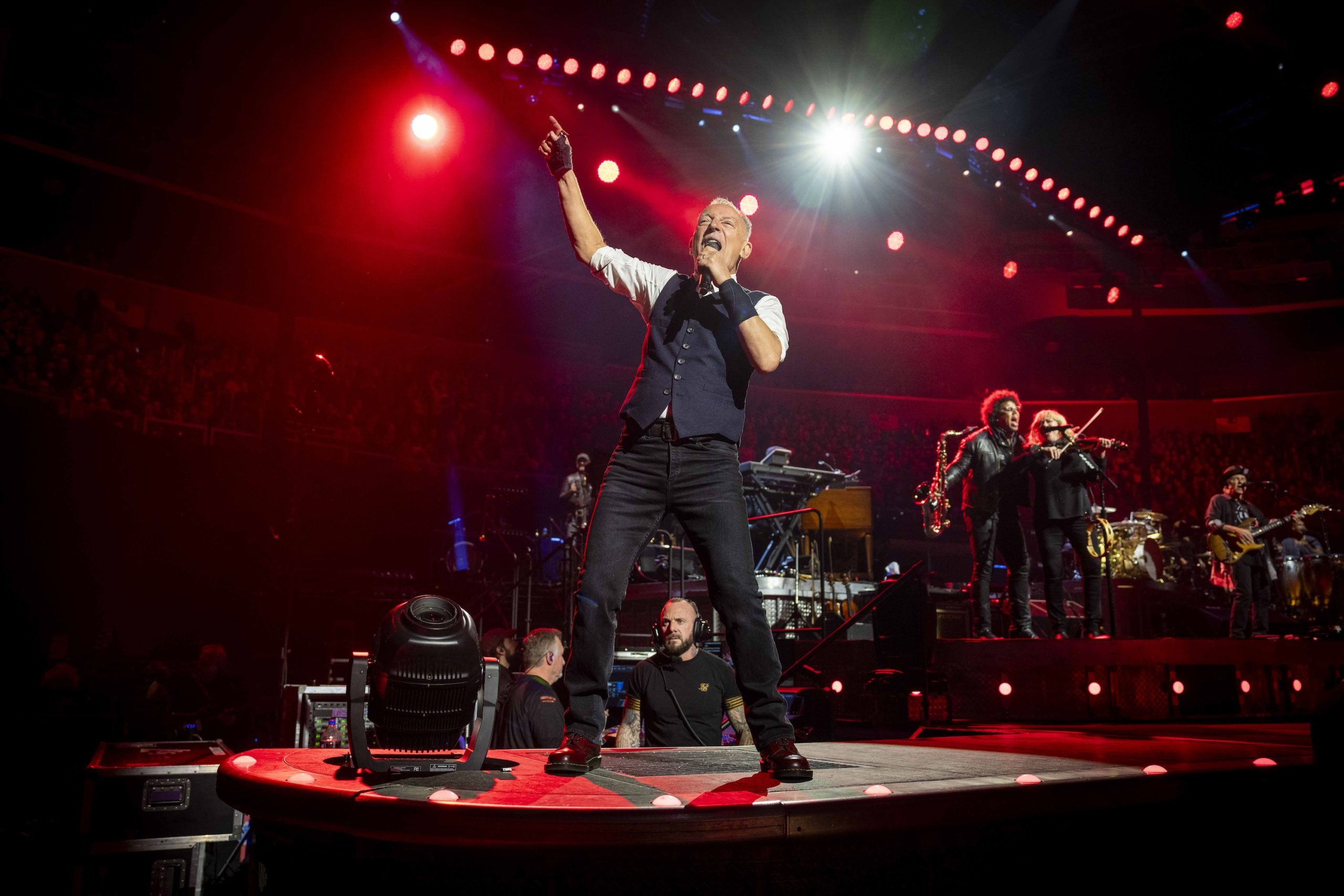 Bruce Springsteen & E Street Band at Rogers Place, Edmonton, AB on November 19, 2024.