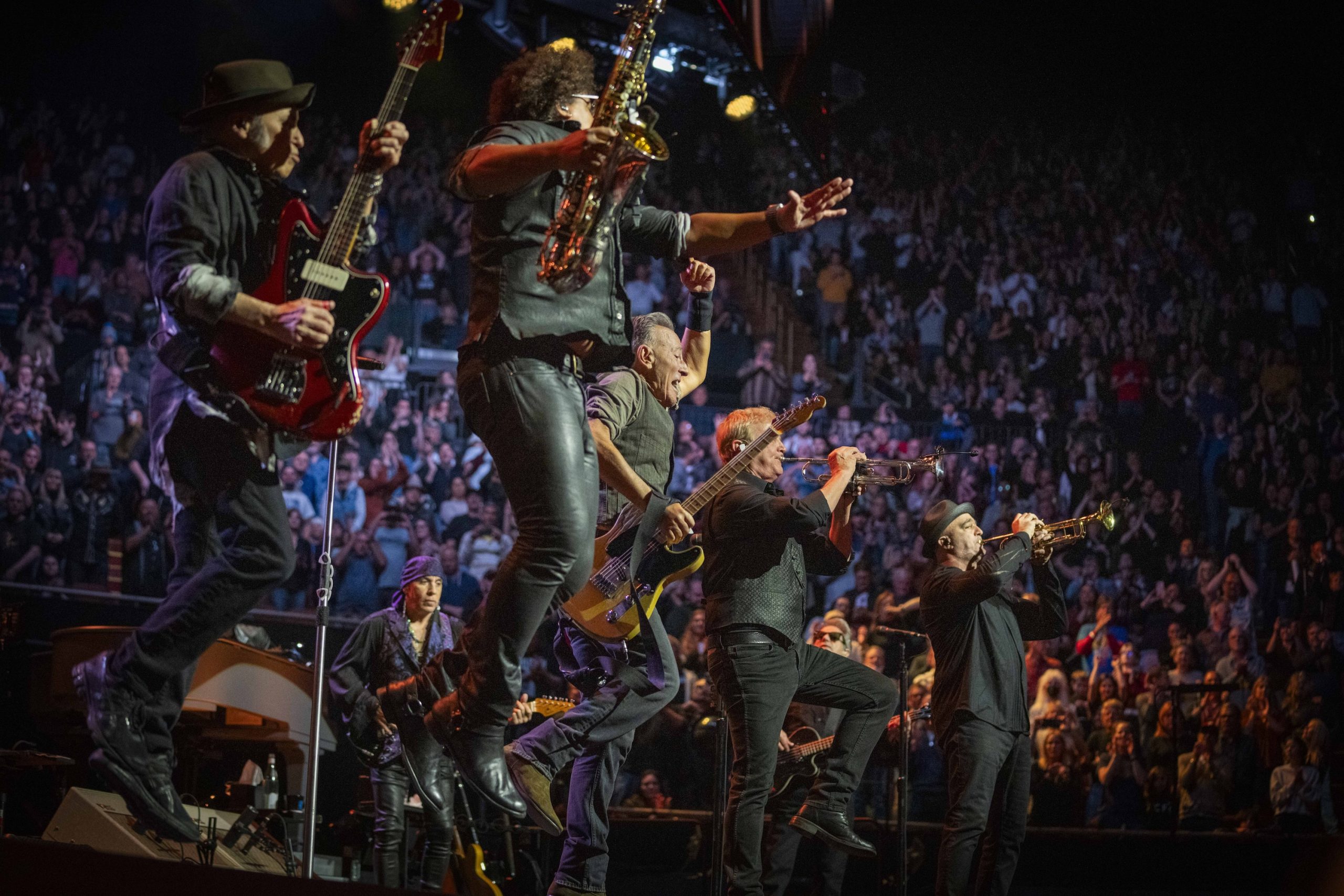 Bruce Springsteen & E Street Band at Kia Forum, Inglewood, California on April 4, 2024.