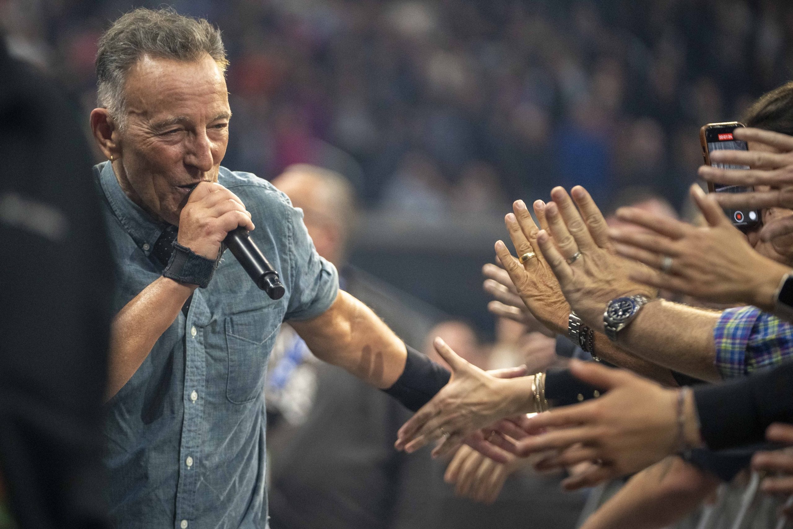Bruce Springsteen & E Street Band at Chase Center, San Francisco, California on March 28, 2024.